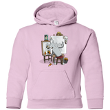 Sweatshirts Light Pink / YS Retrato de un Robot Youth Hoodie