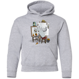 Sweatshirts Sport Grey / YS Retrato de un Robot Youth Hoodie