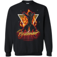 Sweatshirts Black / S Retro Firebender Crewneck Sweatshirt