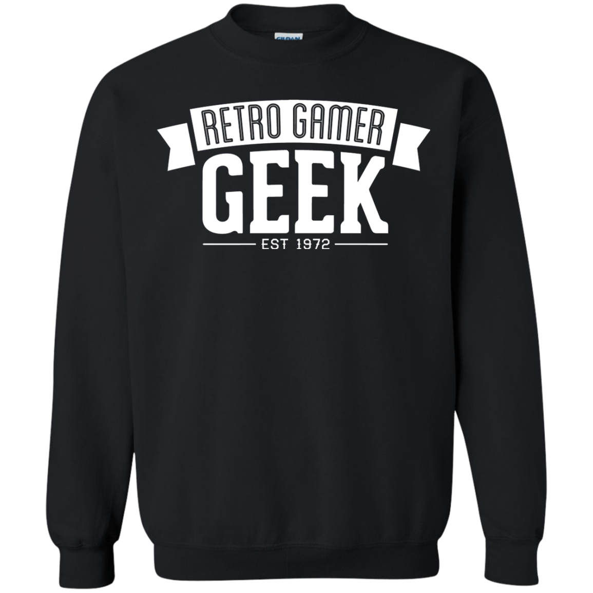 Retro Gamer Geek Crewneck Sweatshirt