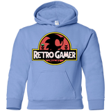 Sweatshirts Carolina Blue / YS Retro Gamer Youth Hoodie