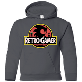 Sweatshirts Charcoal / YS Retro Gamer Youth Hoodie