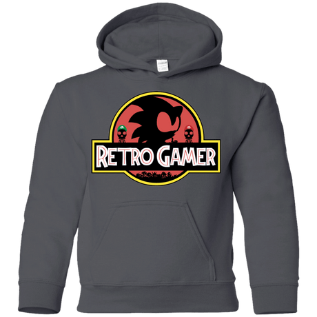 Sweatshirts Charcoal / YS Retro Gamer Youth Hoodie