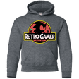 Sweatshirts Dark Heather / YS Retro Gamer Youth Hoodie