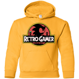 Sweatshirts Gold / YS Retro Gamer Youth Hoodie