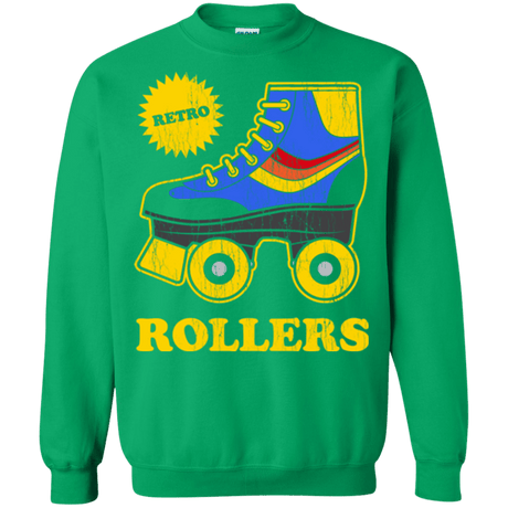 Sweatshirts Irish Green / Small Retro rollers Crewneck Sweatshirt