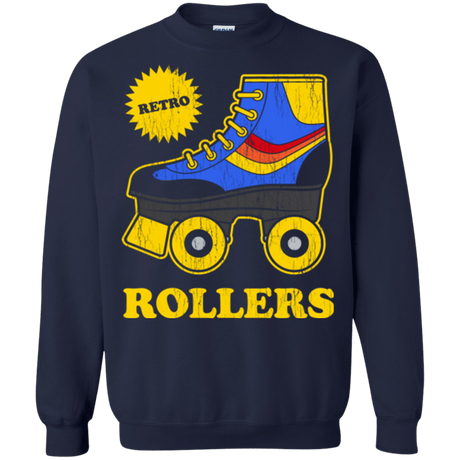 Sweatshirts Navy / Small Retro rollers Crewneck Sweatshirt