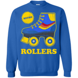 Sweatshirts Royal / Small Retro rollers Crewneck Sweatshirt