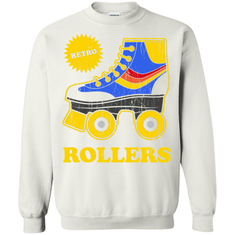 Sweatshirts White / Small Retro rollers Crewneck Sweatshirt