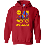 Sweatshirts Red / Small Retro rollers Pullover Hoodie