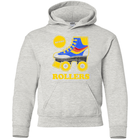 Sweatshirts Ash / YS Retro rollers Youth Hoodie