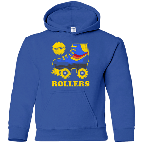 Sweatshirts Royal / YS Retro rollers Youth Hoodie