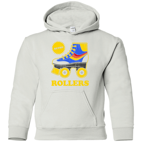 Sweatshirts White / YS Retro rollers Youth Hoodie