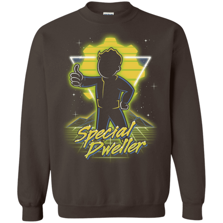 Sweatshirts Dark Chocolate / S Retro Special Dweller Crewneck Sweatshirt