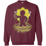 Sweatshirts Maroon / S Retro Special Dweller Crewneck Sweatshirt