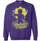 Sweatshirts Purple / S Retro Special Dweller Crewneck Sweatshirt