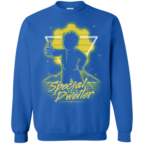 Sweatshirts Royal / S Retro Special Dweller Crewneck Sweatshirt