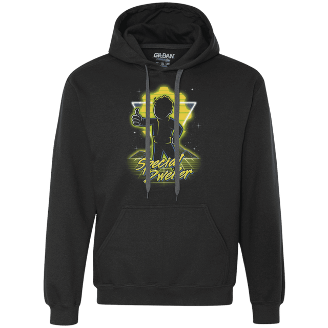 Sweatshirts Black / S Retro Special Dweller Premium Fleece Hoodie