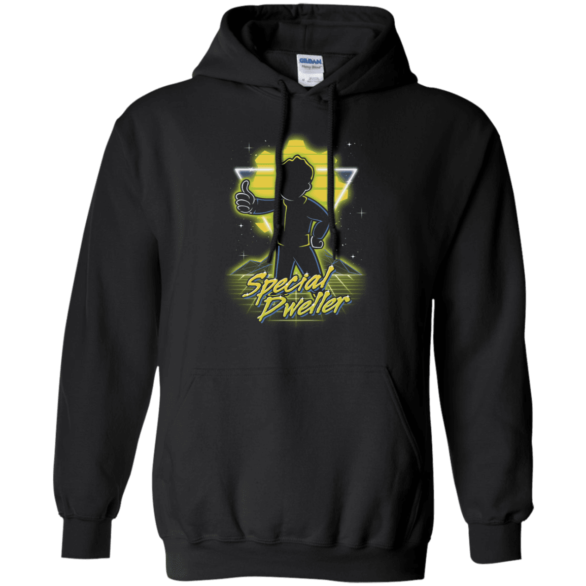 Sweatshirts Black / S Retro Special Dweller Pullover Hoodie