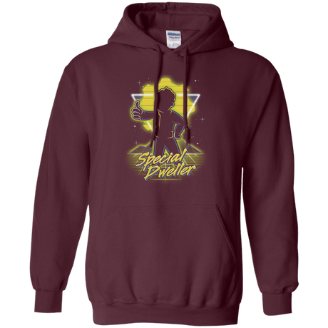 Sweatshirts Maroon / S Retro Special Dweller Pullover Hoodie