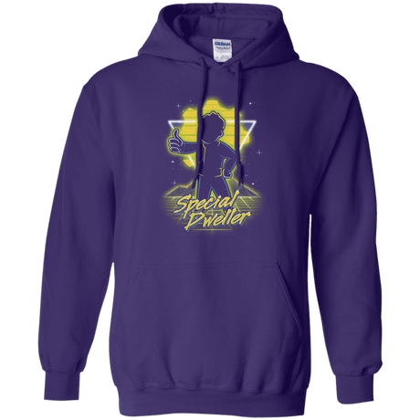 Sweatshirts Purple / S Retro Special Dweller Pullover Hoodie