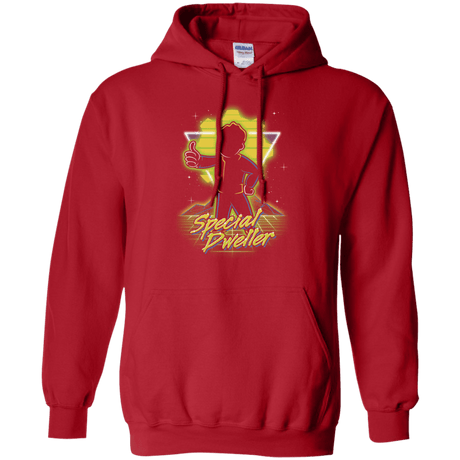 Sweatshirts Red / S Retro Special Dweller Pullover Hoodie