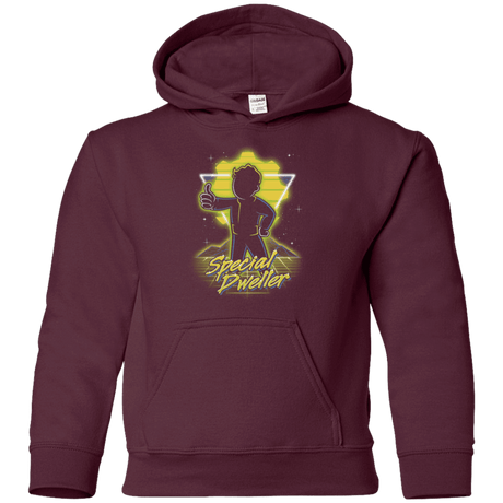 Sweatshirts Maroon / YS Retro Special Dweller Youth Hoodie