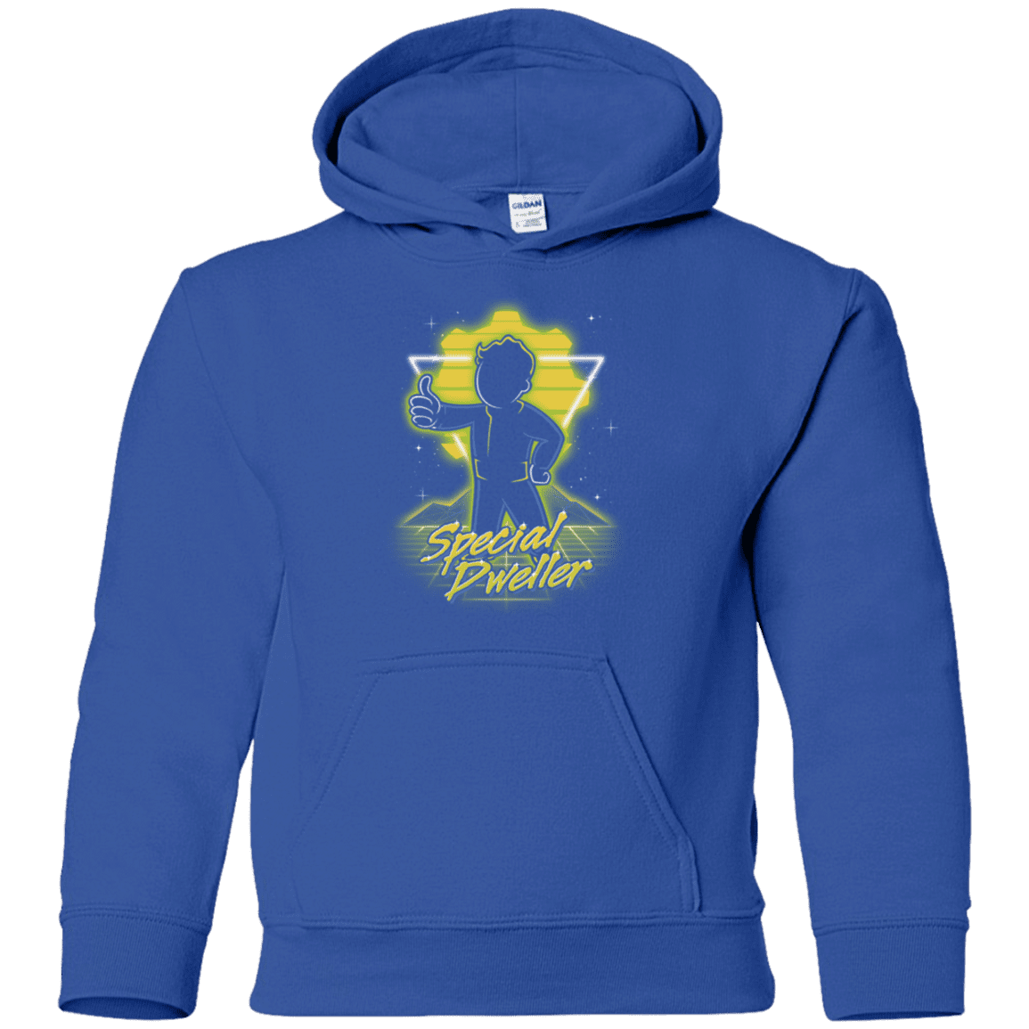 Sweatshirts Royal / YS Retro Special Dweller Youth Hoodie