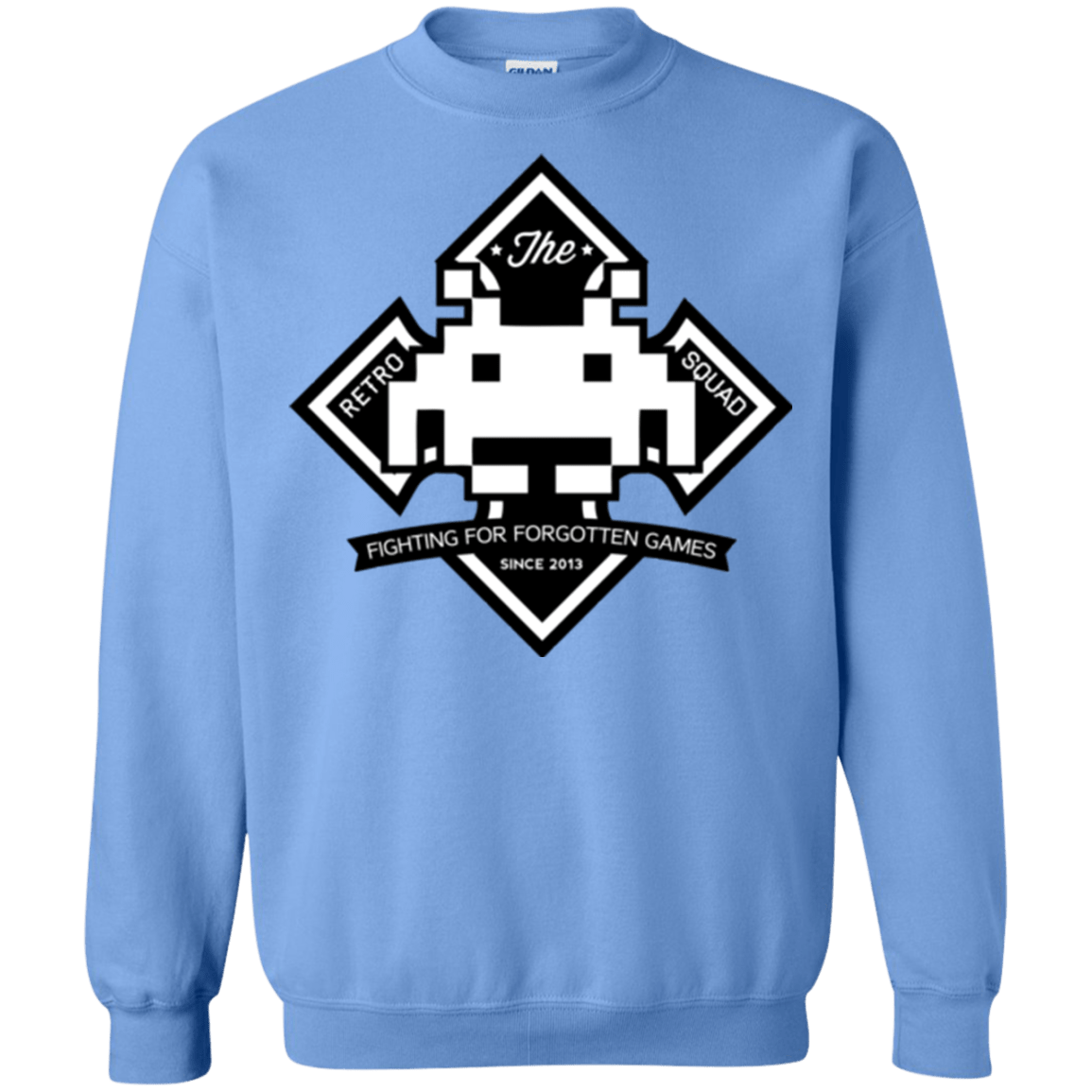 Sweatshirts Carolina Blue / Small Retro Squad Crewneck Sweatshirt