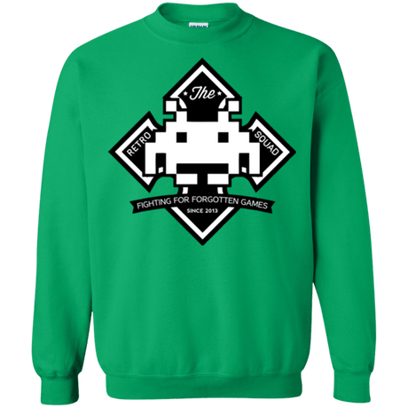 Sweatshirts Irish Green / Small Retro Squad Crewneck Sweatshirt
