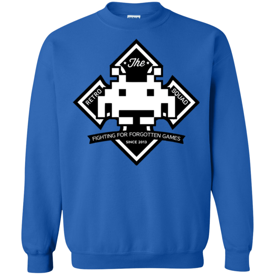 Sweatshirts Royal / Small Retro Squad Crewneck Sweatshirt