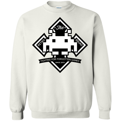 Sweatshirts White / Small Retro Squad Crewneck Sweatshirt