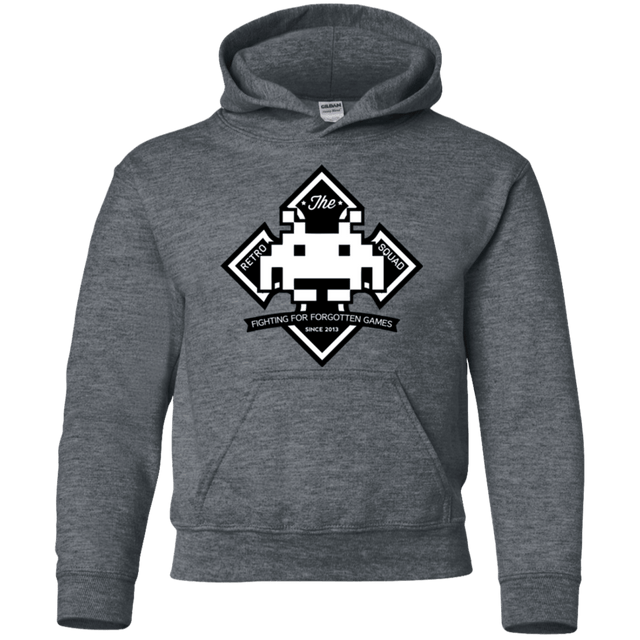 Sweatshirts Dark Heather / YS Retro Squad Youth Hoodie