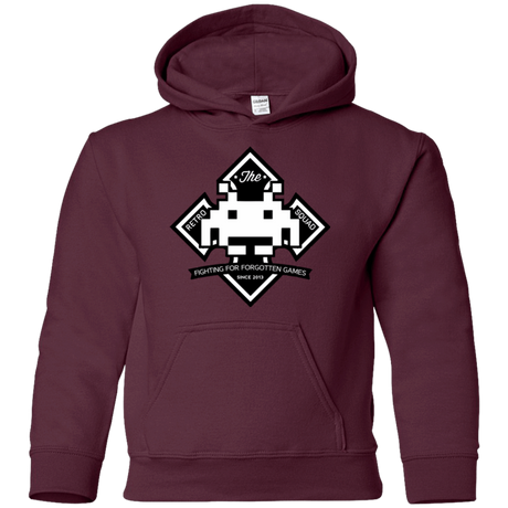 Sweatshirts Maroon / YS Retro Squad Youth Hoodie