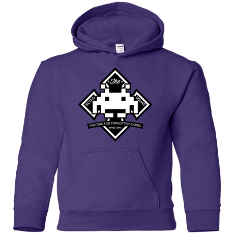Sweatshirts Purple / YS Retro Squad Youth Hoodie