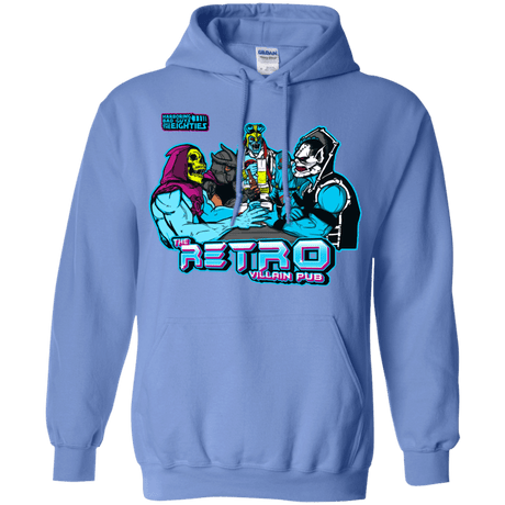 Sweatshirts Carolina Blue / S Retro Villain Pub Pullover Hoodie