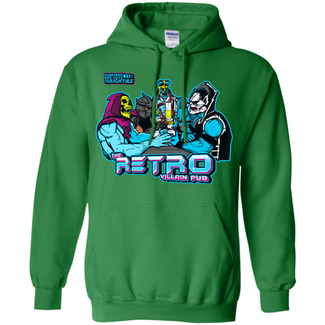 Sweatshirts Irish Green / S Retro Villain Pub Pullover Hoodie