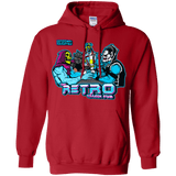 Sweatshirts Red / S Retro Villain Pub Pullover Hoodie