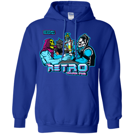 Sweatshirts Royal / S Retro Villain Pub Pullover Hoodie