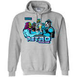 Sweatshirts Sport Grey / S Retro Villain Pub Pullover Hoodie