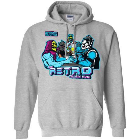 Sweatshirts Sport Grey / S Retro Villain Pub Pullover Hoodie