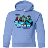 Sweatshirts Carolina Blue / YS Retro Villain Pub Youth Hoodie