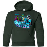 Sweatshirts Forest Green / YS Retro Villain Pub Youth Hoodie