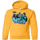 Sweatshirts Gold / YS Retro Villain Pub Youth Hoodie