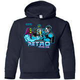 Sweatshirts Navy / YS Retro Villain Pub Youth Hoodie