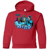 Sweatshirts Red / YS Retro Villain Pub Youth Hoodie