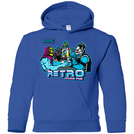 Sweatshirts Royal / YS Retro Villain Pub Youth Hoodie