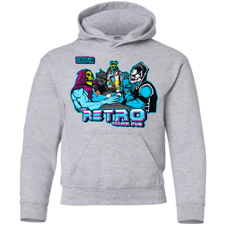 Sweatshirts Sport Grey / YS Retro Villain Pub Youth Hoodie