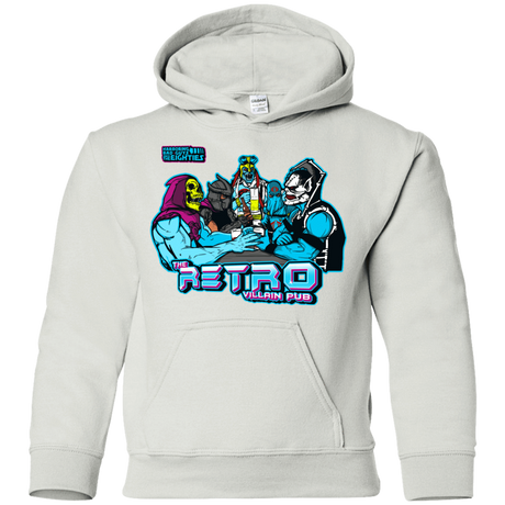 Sweatshirts White / YS Retro Villain Pub Youth Hoodie