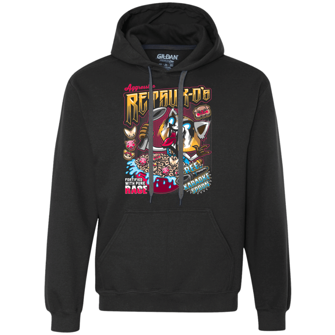 Sweatshirts Black / S Retsuk-O's Premium Fleece Hoodie
